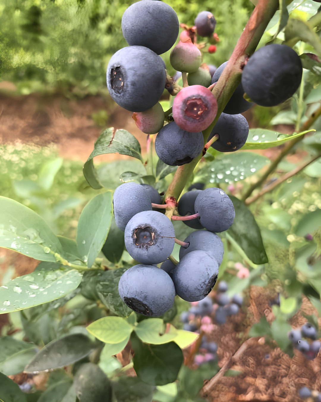 Berry picking at Callaham Orchards